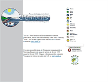 Tablet Screenshot of elements.nb.ca